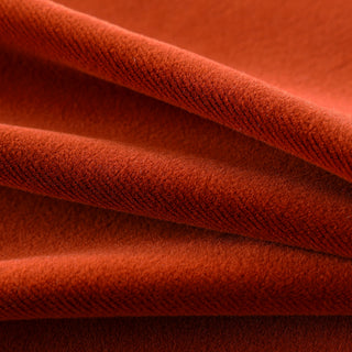 French Velvet Curtains - Coral