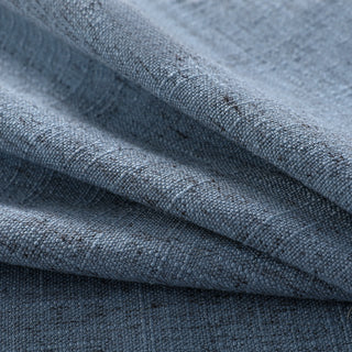 Japanese Linen Curtains - Blue Grey