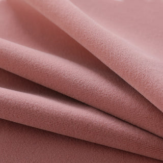 French Velvet Curtains - Dusty Pink