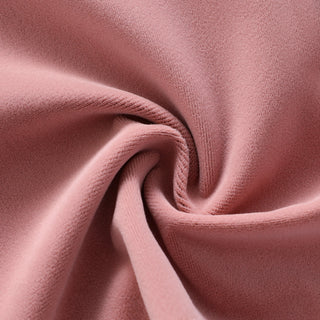 French Velvet Curtains - Dusty Pink