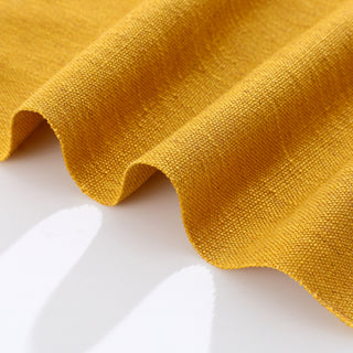 Japanese Linen Curtains - Saffron
