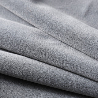 French Velvet Curtains - Grey